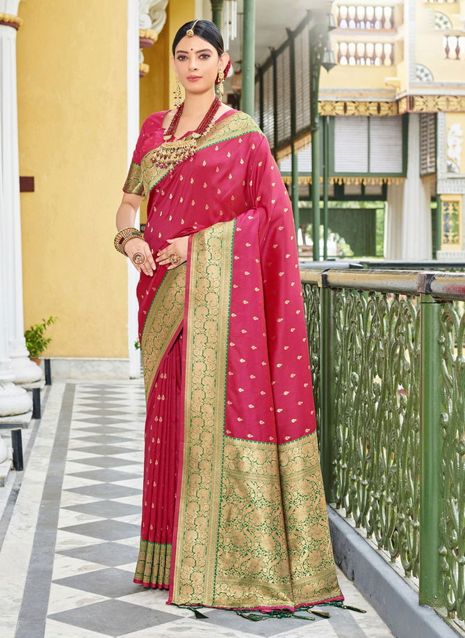 Abhi Silk By Sangam Designer Banarasi Silk Sarees Catalog